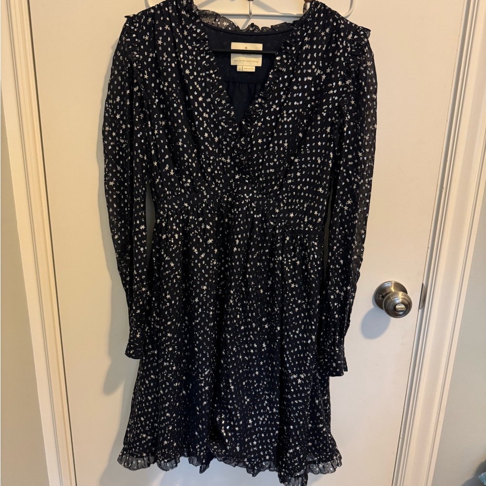 Kate Spade Navy Blue Star Dress